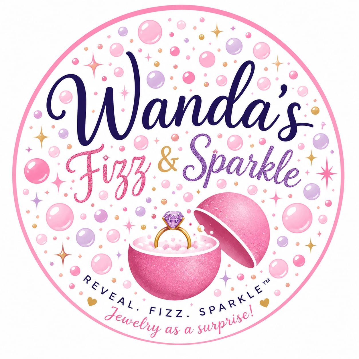 Wanda Fizz and Sparkle Logo