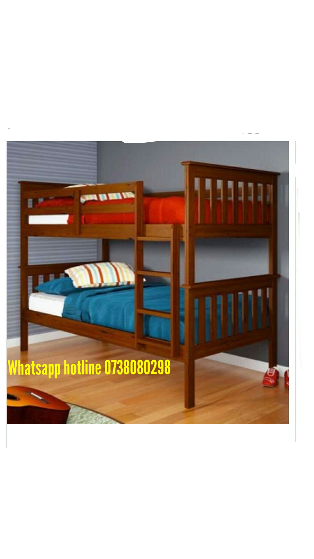 CHRISTINE DOUBLE BUNK BEDS · Bed and Pine Furniture