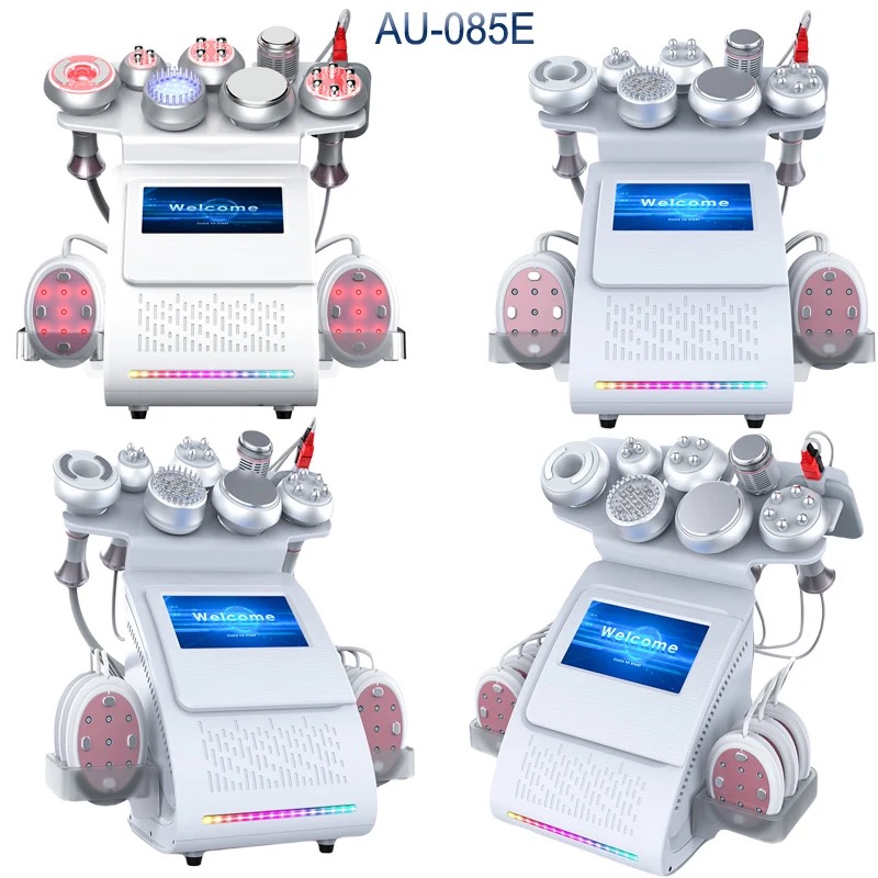 S-Shape 6-in-1 Body Sculpting Machine — Cavitation + RF + Lipo