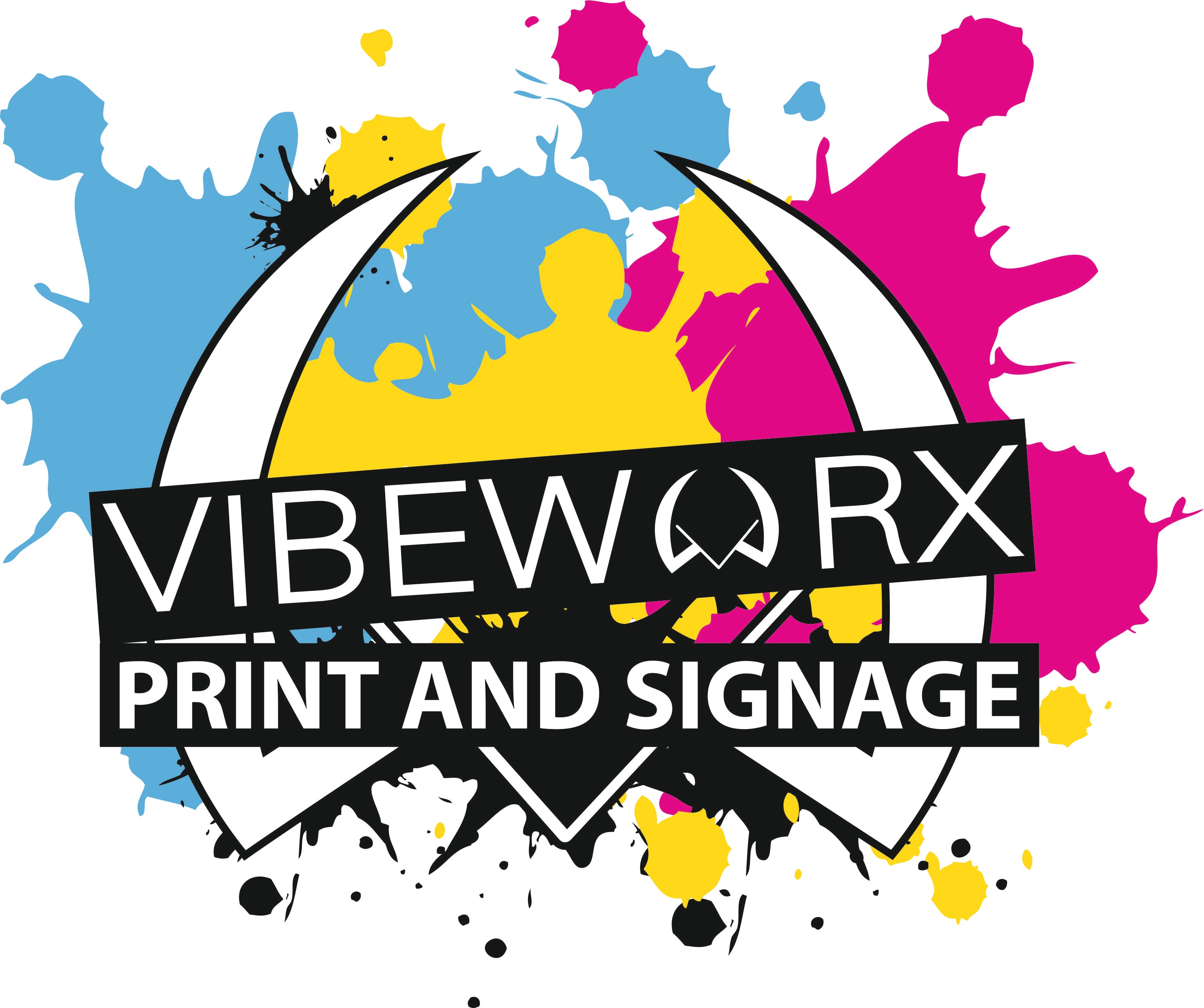 Vibeworx printing and Signage Logo