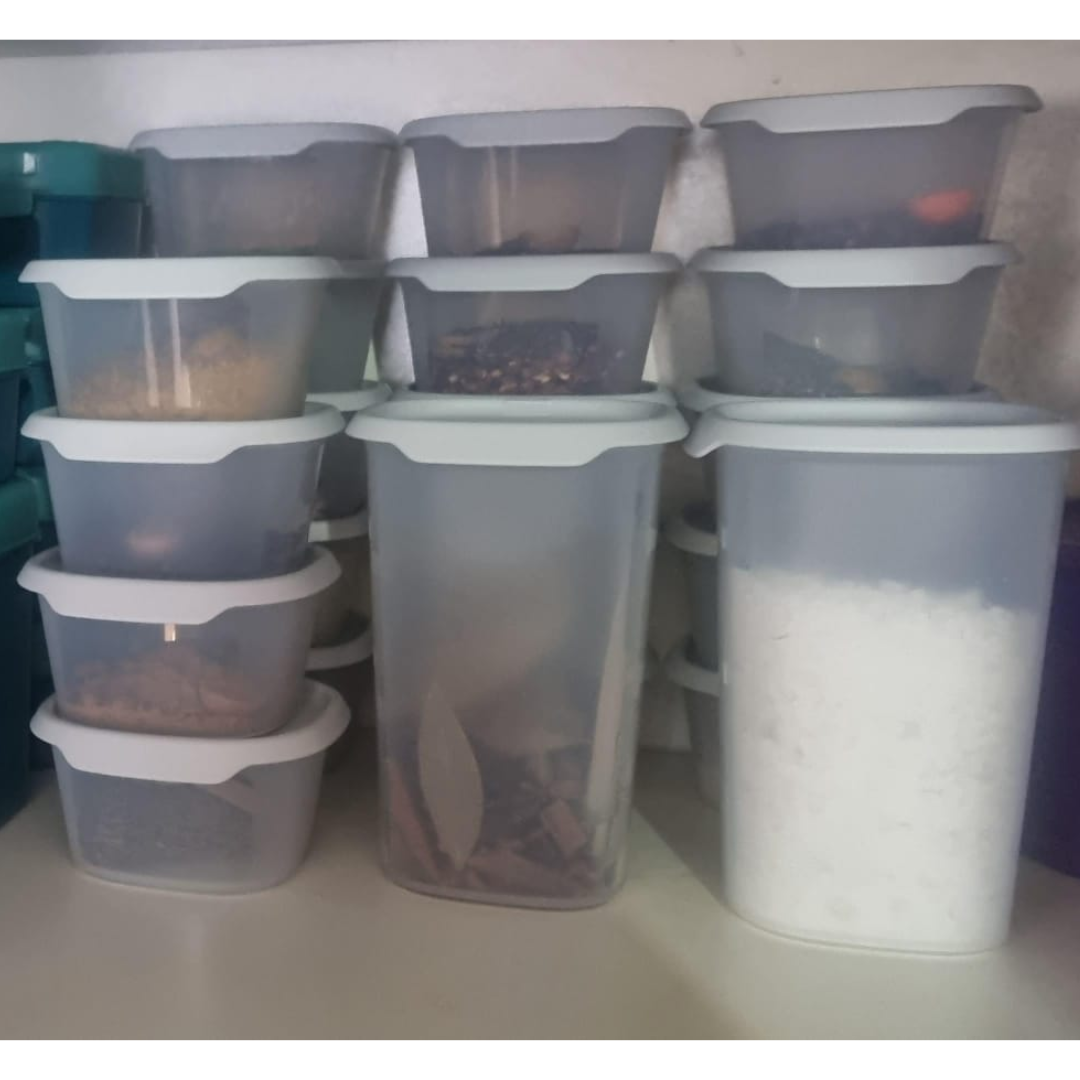Tupperware ONE TOUCH FRESH SQUARE SET OF 6 · SHOP THE GLOW SA