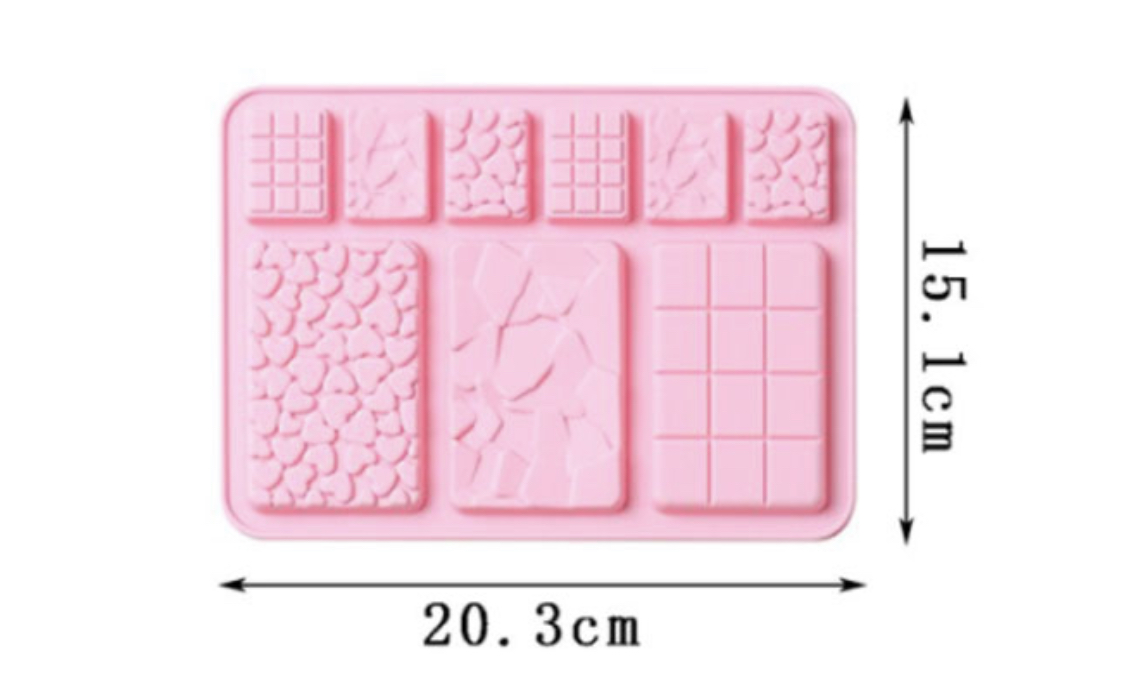 Silicone large and mini chocolate slab mould · Bakeware Boutique