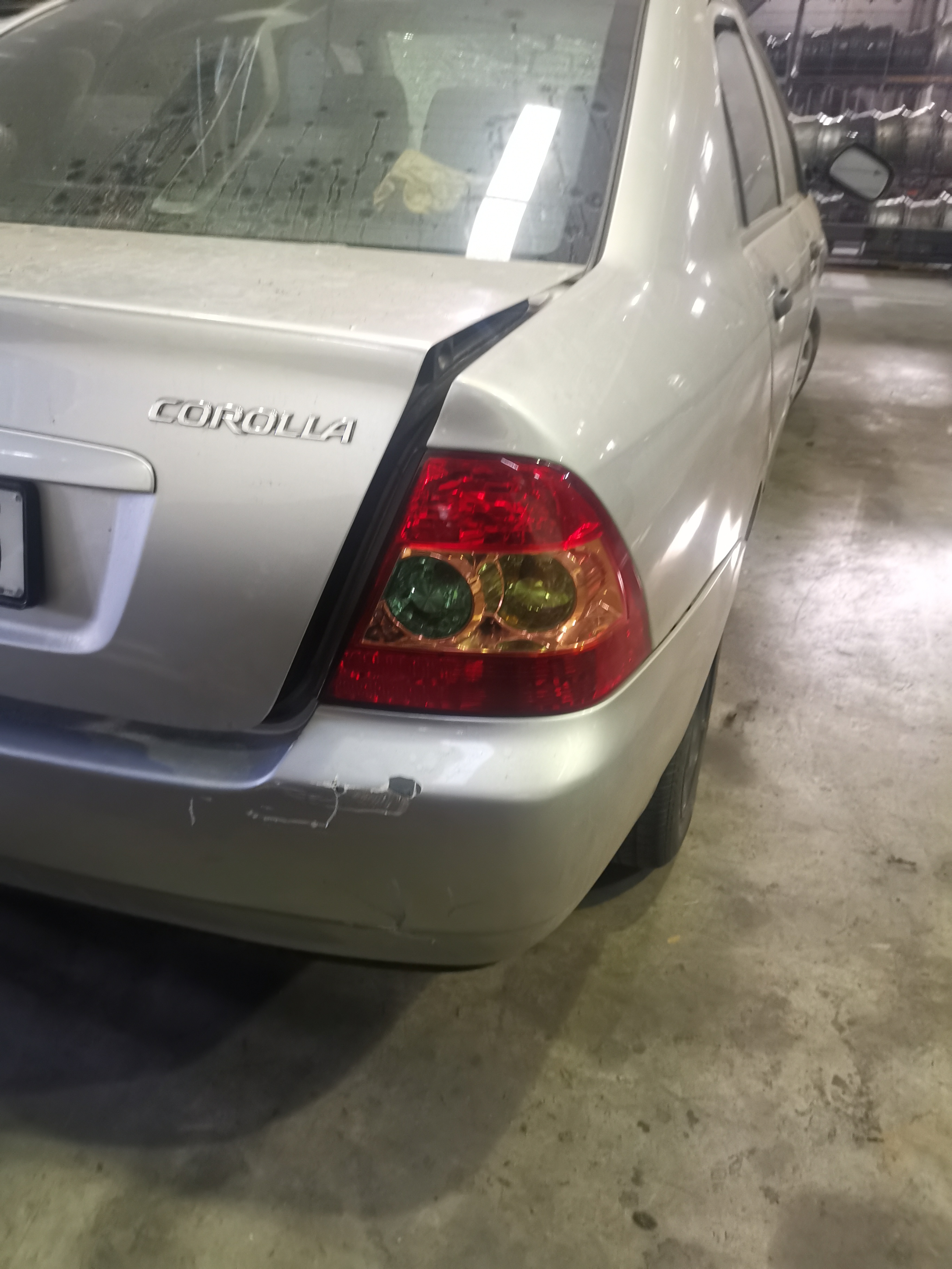 Toyota Corolla 2007 Model RunX Shape Engine Code 4ZZ Str Quality 