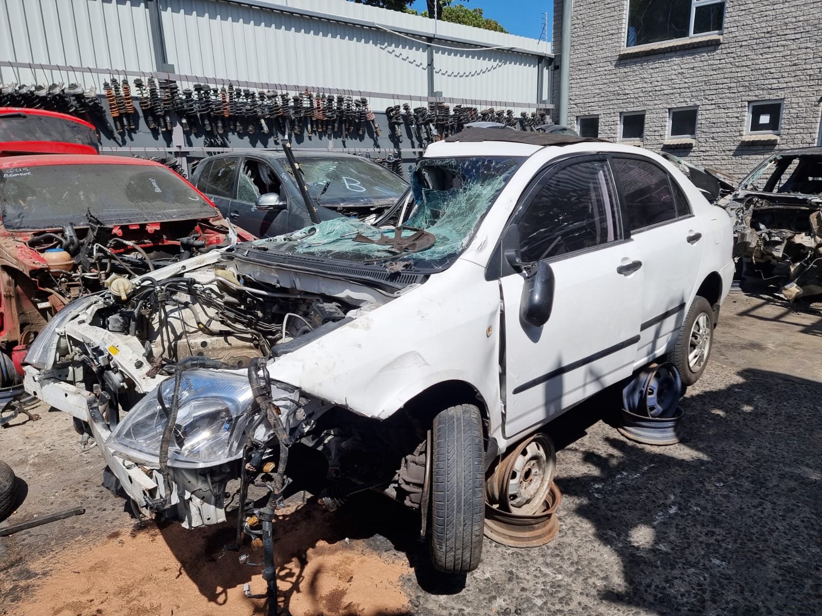 Toyota Corolla 140i RunX Shape Engine No 4ZZ Stripping Fo Quality 