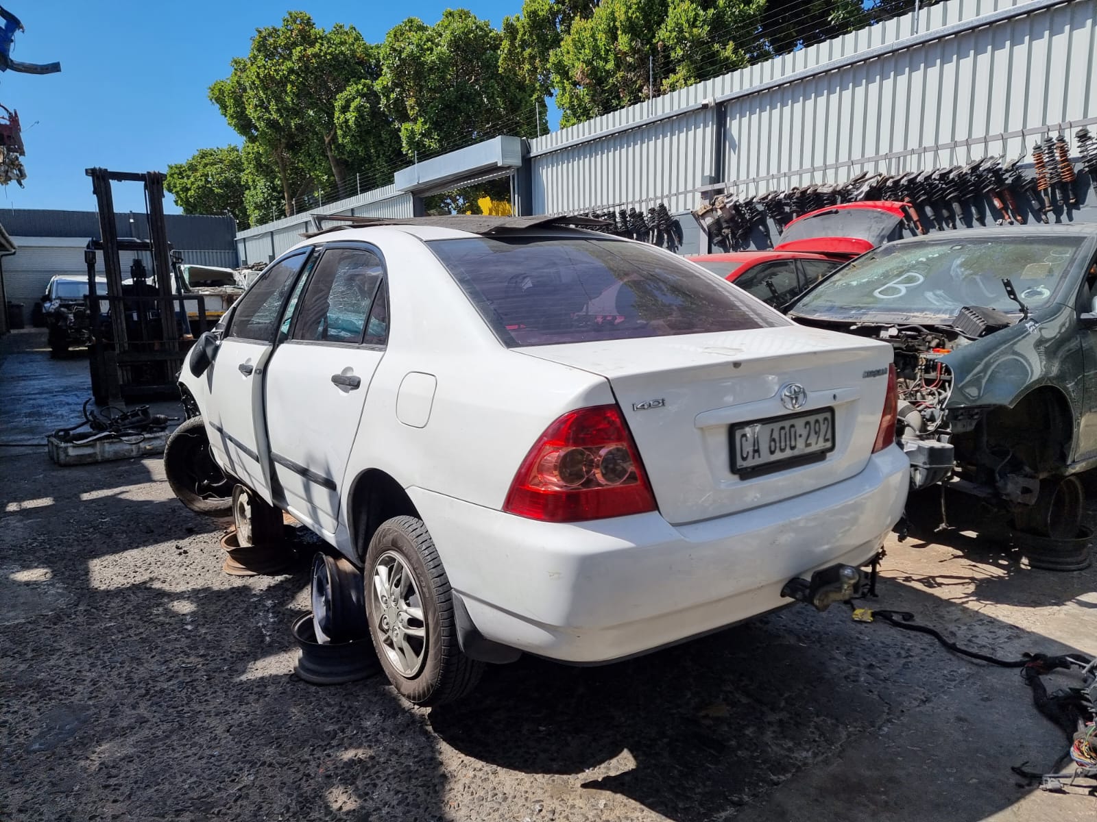 Toyota Corolla 140i RunX Shape Engine No 4ZZ Stripping Fo Quality 