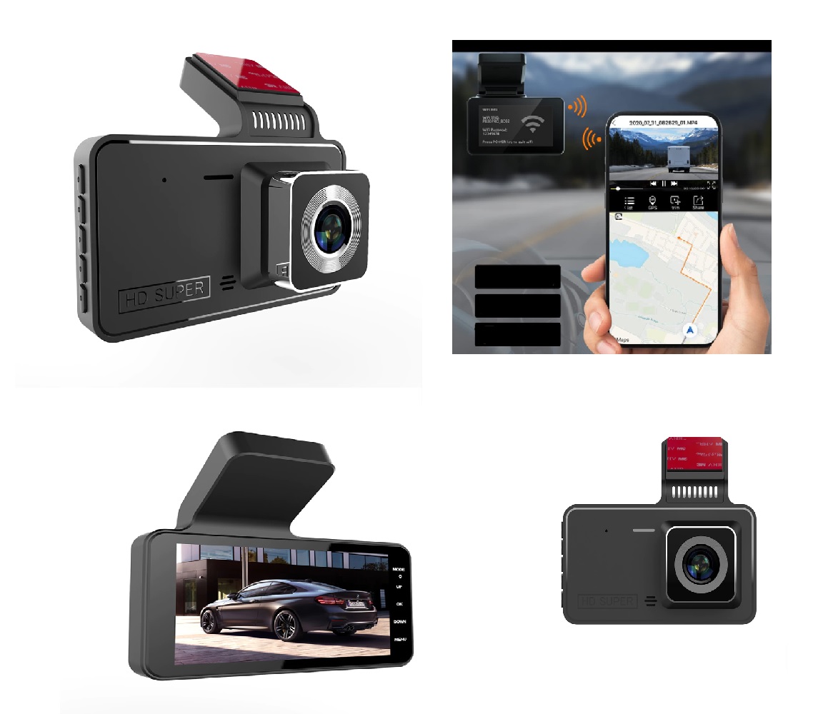 BlackBox Vehicle Dual Lens DVR Dash Camera Sham Sa Traders blackbox-vehicle-dual-lens-dvr-dash-camera-sham-sa-traders
