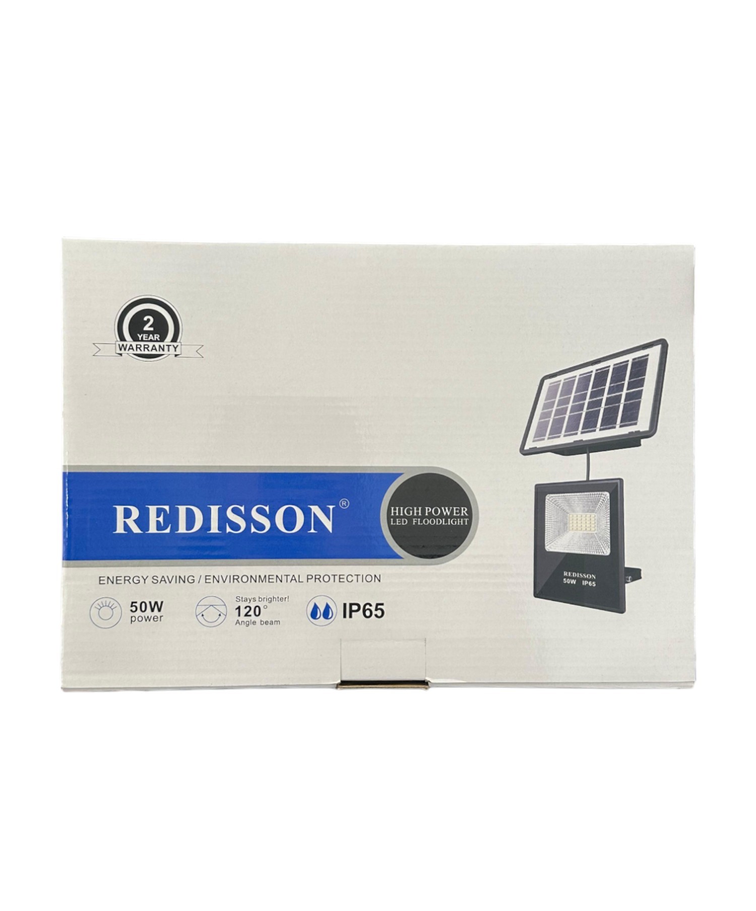 REDISSON 50W High Power LED Floodlight with Solar Panel · Cape Tech ...