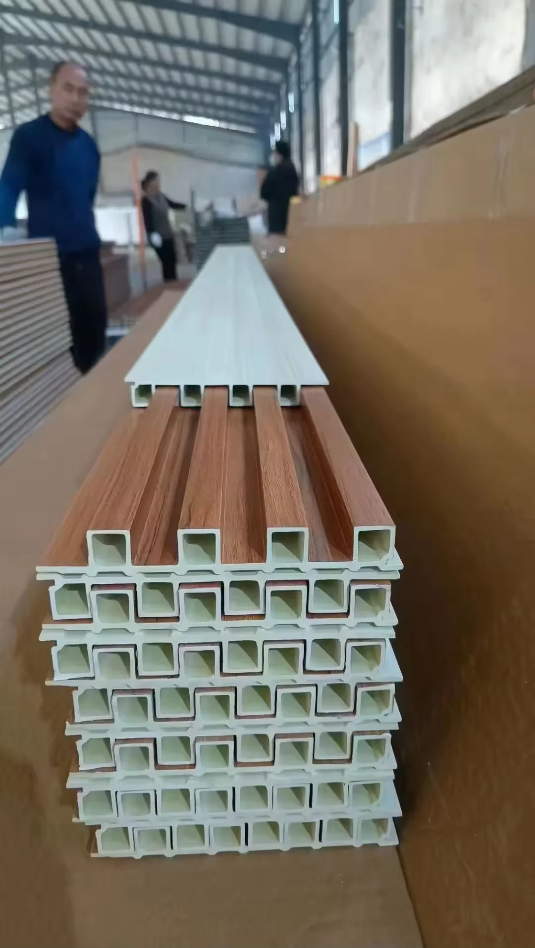 Pvc Waterproof Panel PVC Fluted Wall Panel Decorative Waterproof Panels for Moder · Intex ...