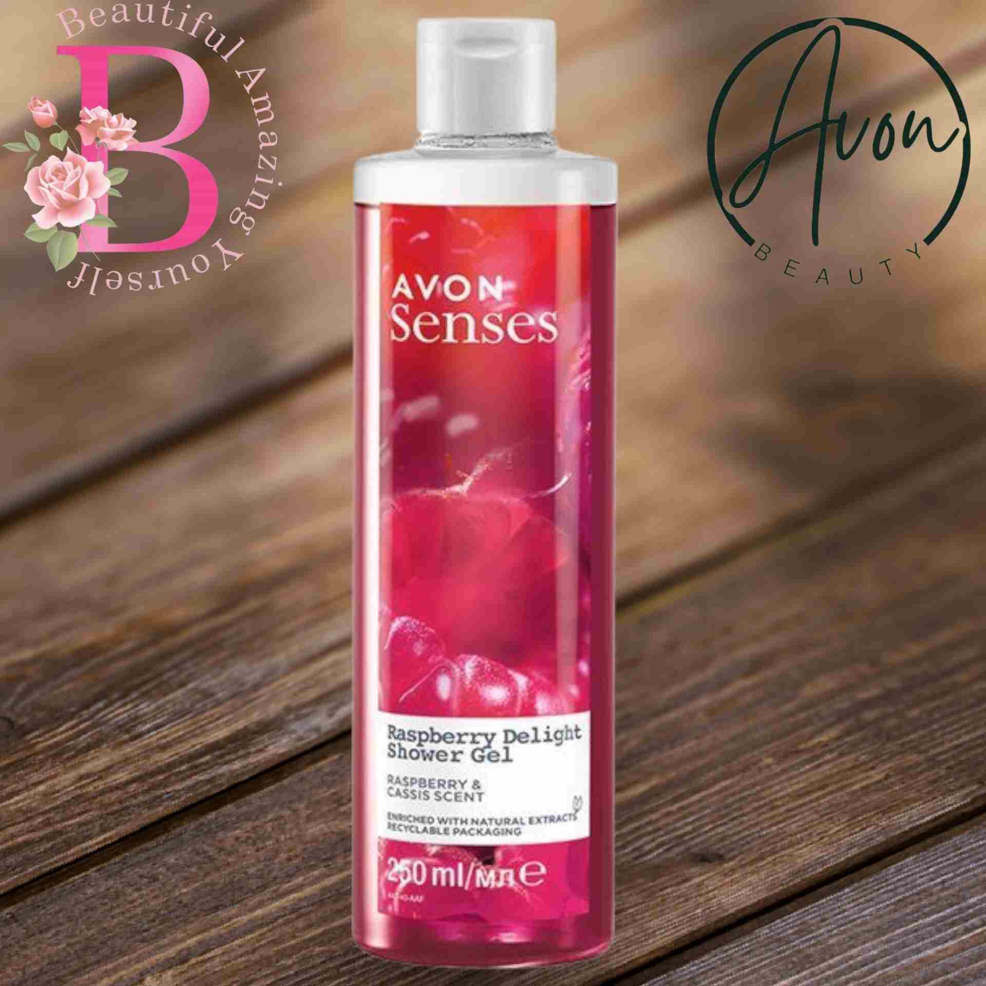 Avon Body Raspberry Lotion Indulge in Luxury - Avon Senses Raspberry Delight Shower Gel ...