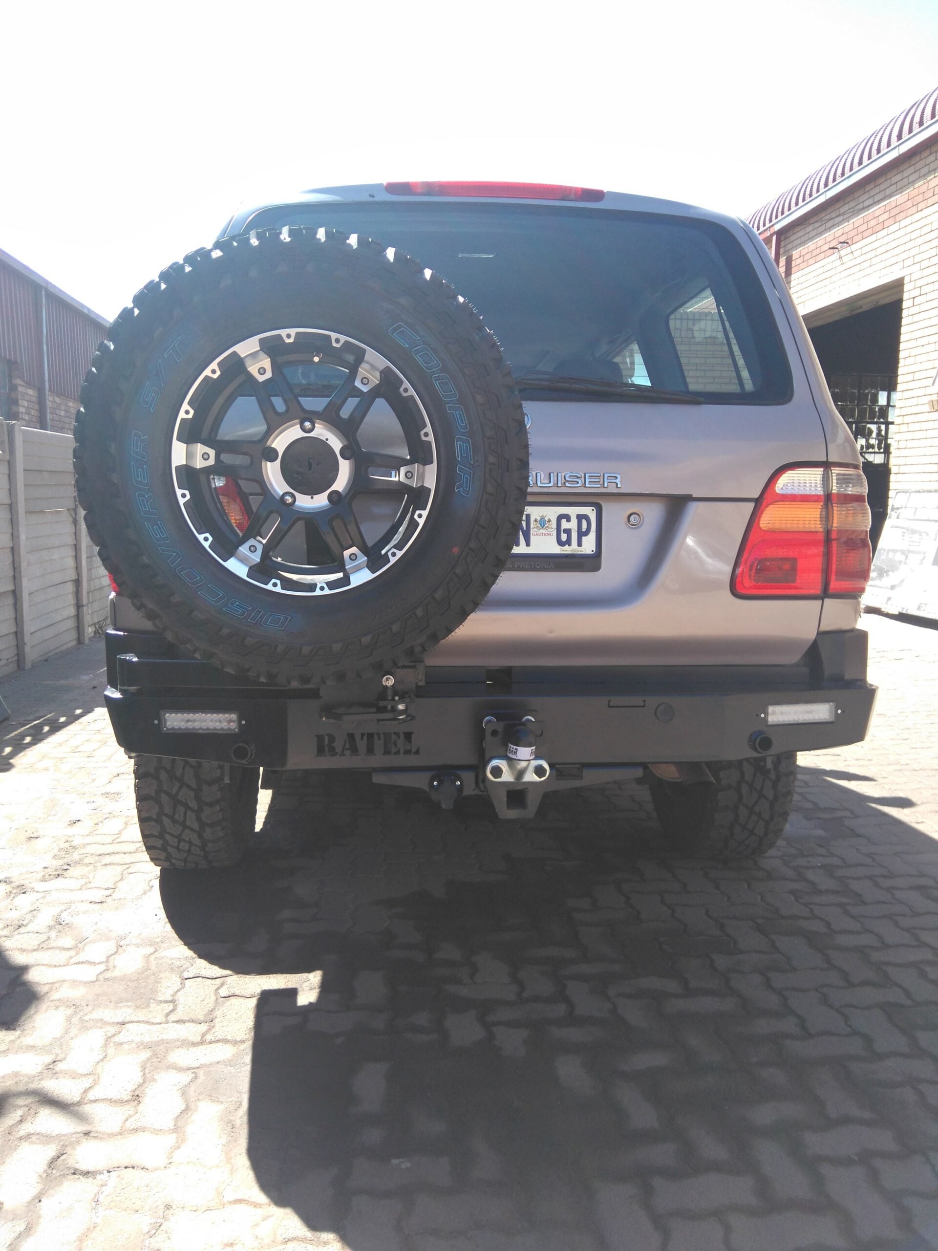 Ratel 4x4 LC 100 Landcruiser GX Rear Bumper · FB Online 4x4 Vehicle ...