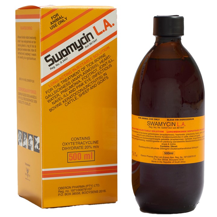 Swamycin LA 500ml Injectable Solution - SWAVET · Cullinan Gas