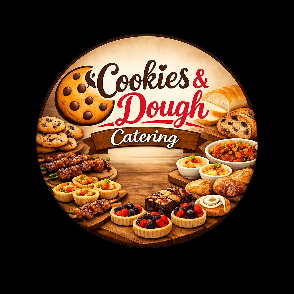 Cookies & Dough catering Logo