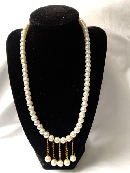 Faux Pearl Necklace