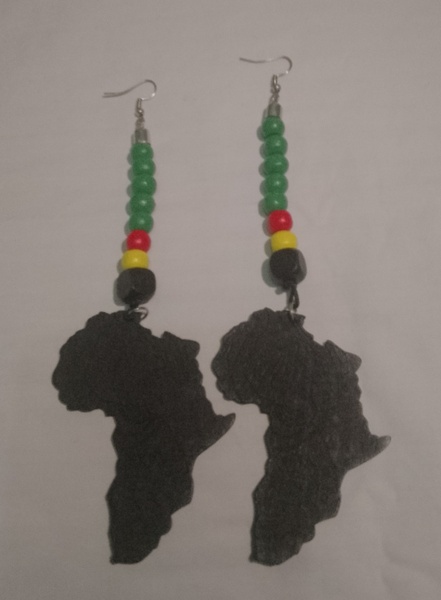 Rasta Africa Earrings