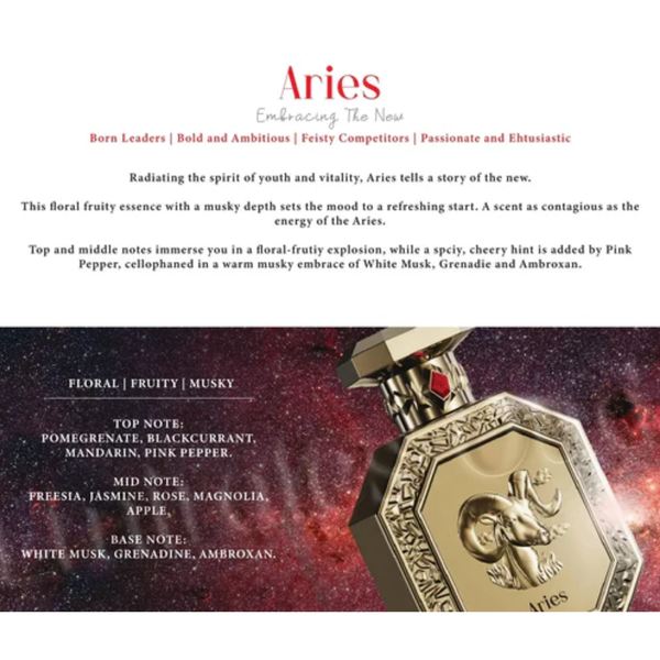 French Avenue Genesis Zodiac Collection - ARIES EDP 100ml