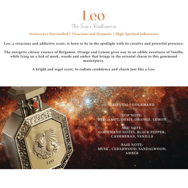 French Avenue Genesis Zodiac Collection - LEO EDP 100ml