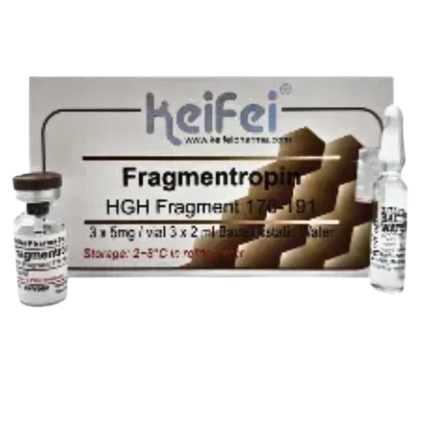 Keifei Pharma - HGH Fragment 3 x Compound Peptide Vials 5mg ( 3 × 2ml water)