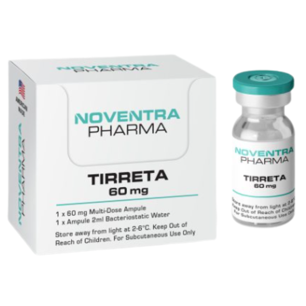 Noventra Pharma TirReta Self-mix 60mg Compound Peptide Vial - Retatrutide + Tirzepatide Stack