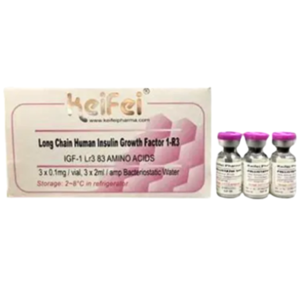 Keifei Pharma - IGF1LR3 Compound Peptide Vials 1,000mcg