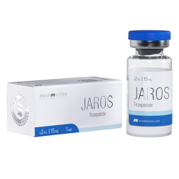 Pharmacom Labs Jaros - Tirzepatide Compound Peptide - Mounjaro Vial 15mg