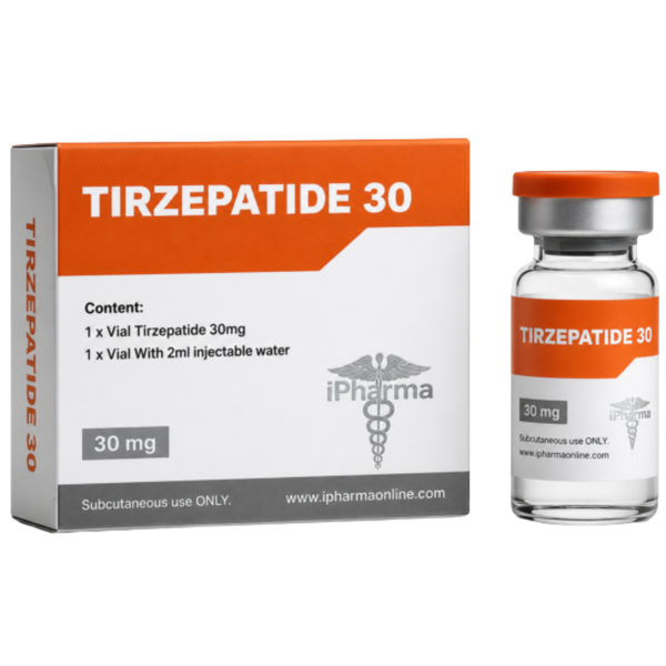 Ipharma Tirzepatide Vial 30mg | High-Purity Compound Research Peptide