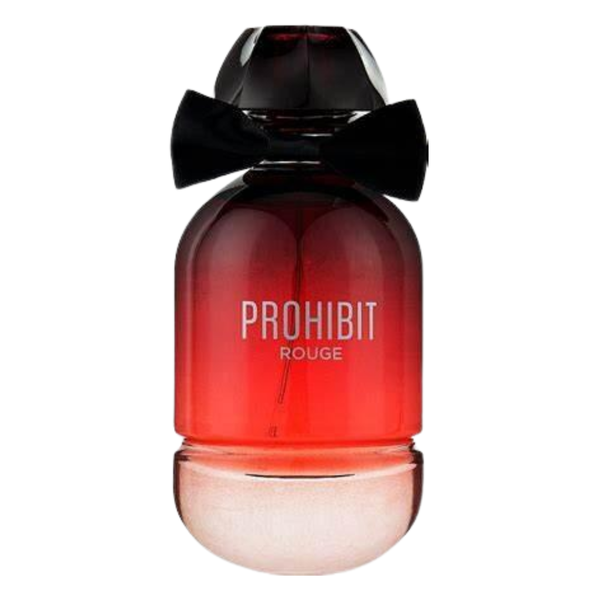 Prohibit Rouge by Fragrance World | Bold-Spicy & Floral EDP