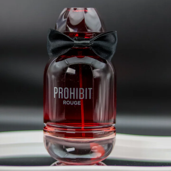 Prohibit Rouge by Fragrance World | Bold-Spicy & Floral EDP