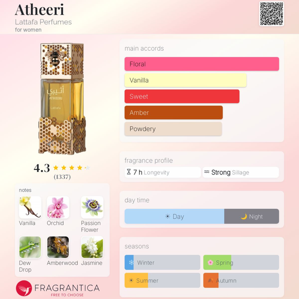 Lattafa Atheeri EDP 100ml