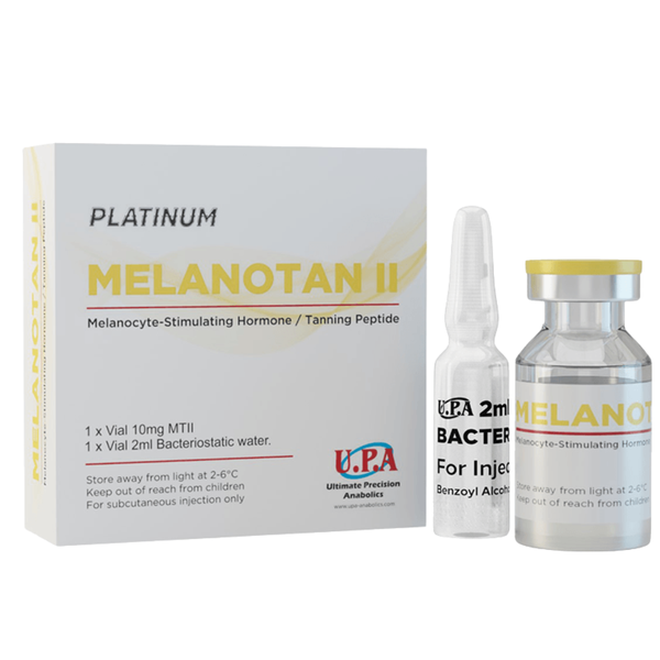 UPA MT2 Melanotan II 10mg Compound Peptide Vial | Skin Tanning