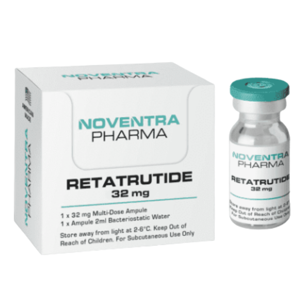Noventra Retatrutide 32mg Compound peptide Vial – The "Triple G" Agonist