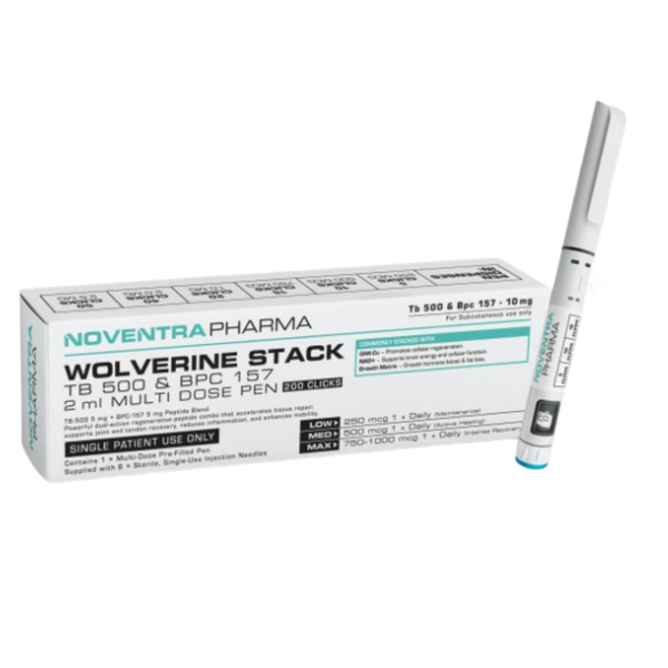 Noventra Pharma - Wolverine TB500/BPC-157 Compound Peptide Pen 10mg - 2ml