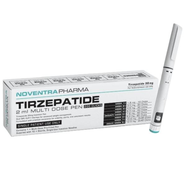 Noventra Pharma Tirzepatide Research Compound peptide Pen 30mg