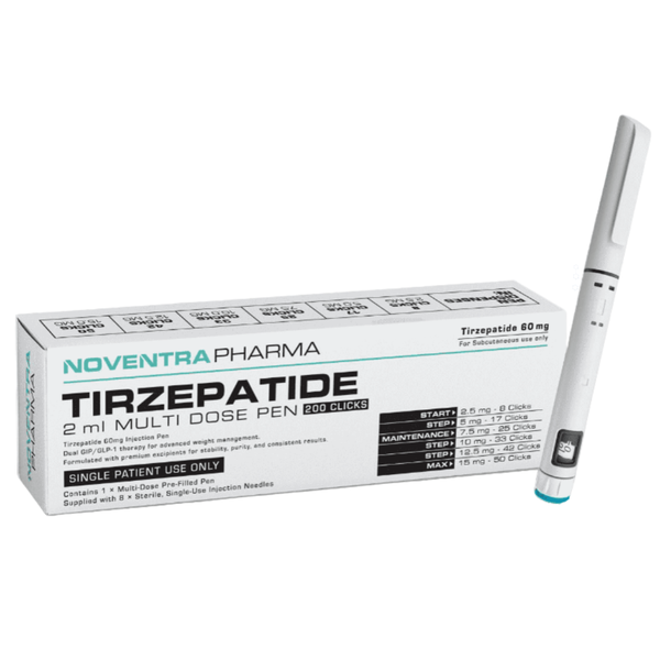 Noventra Pharma Tirzepatide Research Compound peptide Pen 60mg