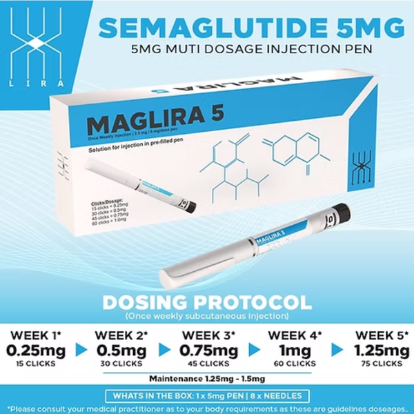 UPA Maglira 5 Compound Peptide Pen 5mg - 3ml