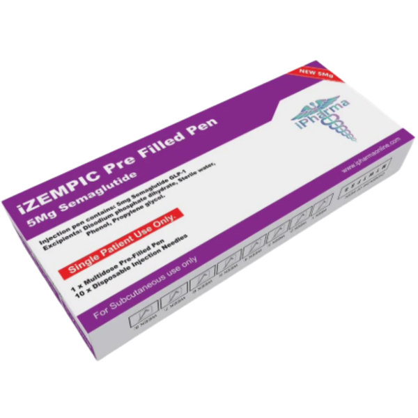 iPharma iZempic / Semaglutide Compound peptide Pen 5mg - 2ml