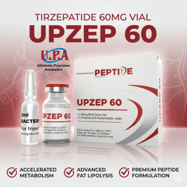 UPA Labs UPZEP 60 Tirzepatide Compound peptide vial 30mg ( Not Mixed )