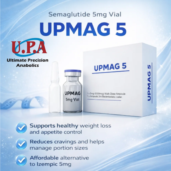 UPA LABS - Upmag 5mg - Semaglutide Compound peptide Vial (Not Mixed)