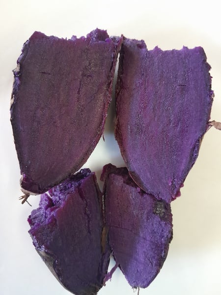 Purple sweet potatoes 1x tuber