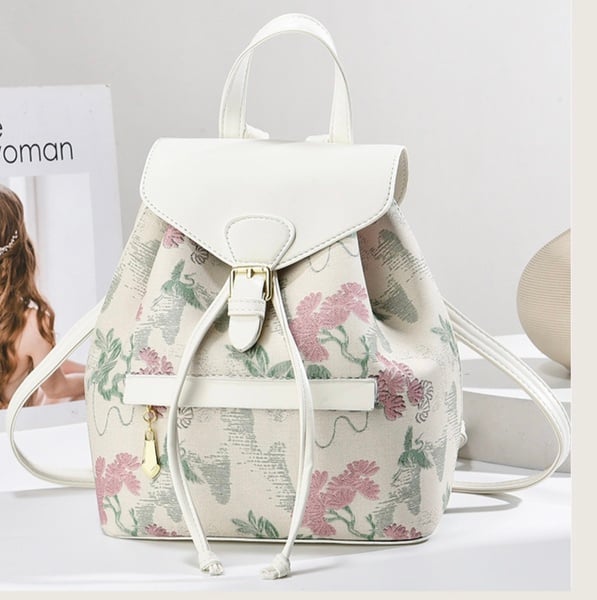 Floral Backpack bag