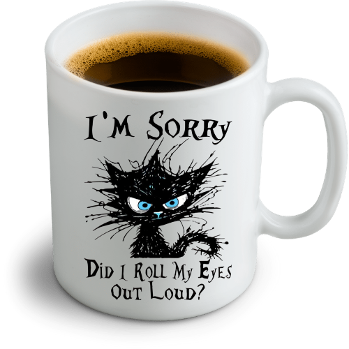 Cat and Dog themed mugs