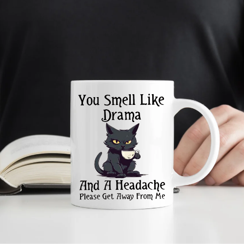 Cat and Dog themed mugs