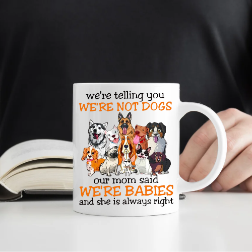 Cat and Dog themed mugs