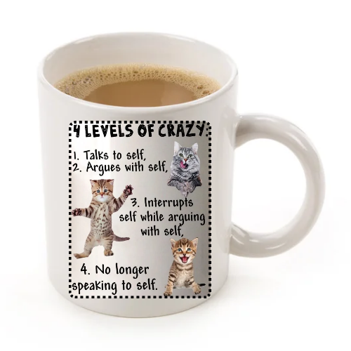 Cat and Dog themed mugs