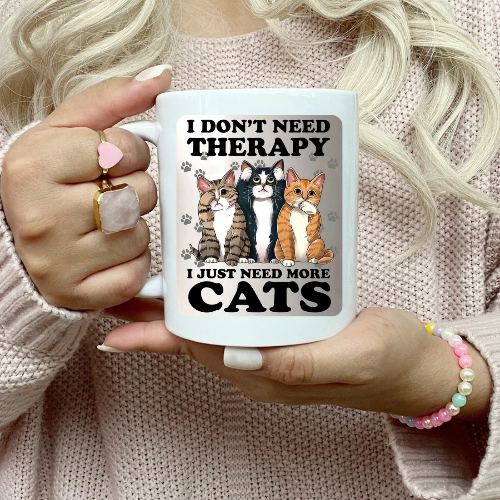 Cat and Dog themed mugs