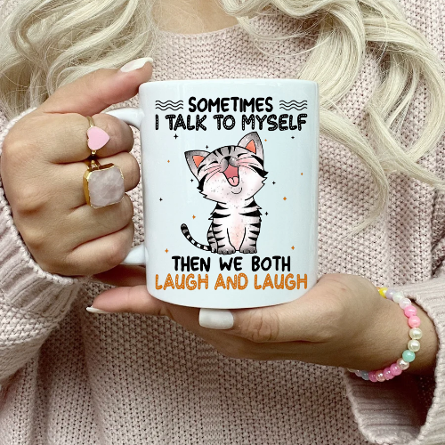 Cat and Dog themed mugs