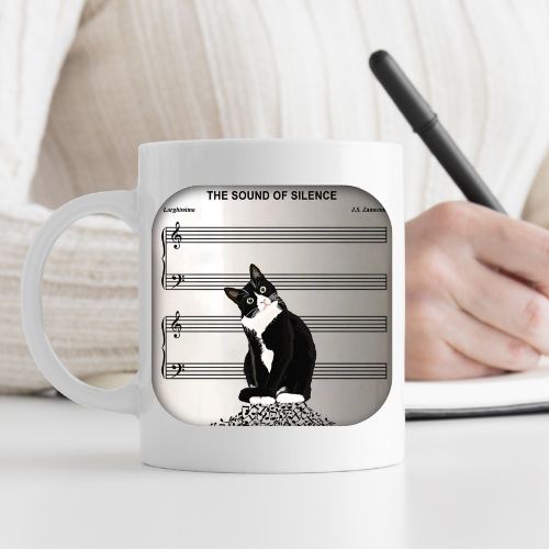 Cat and Dog themed mugs