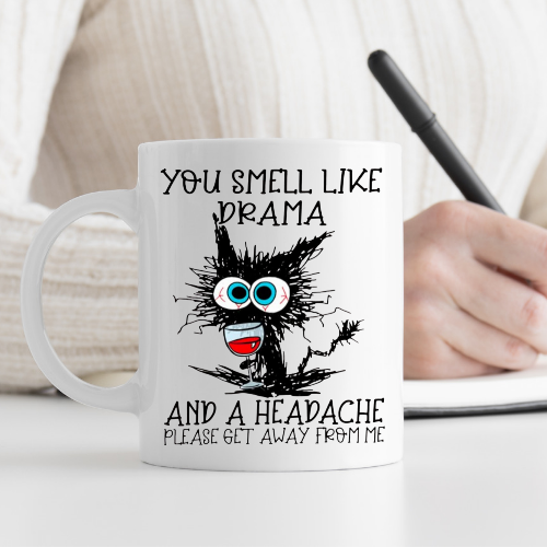 Cat and Dog themed mugs
