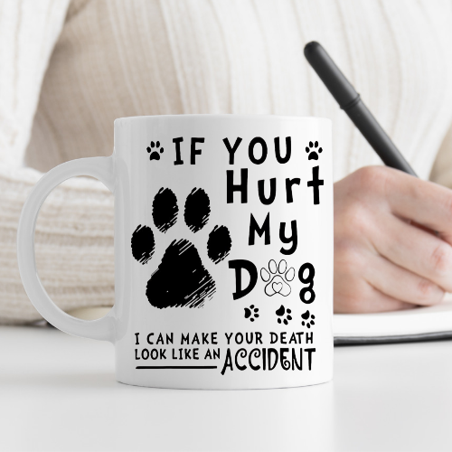 Cat and Dog themed mugs
