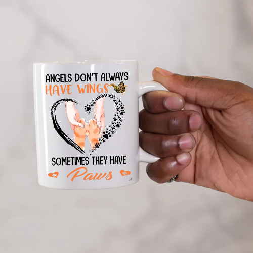 Cat and Dog themed mugs