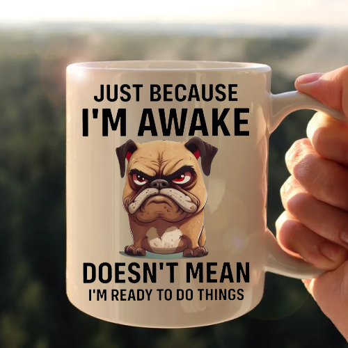 Cat and Dog themed mugs